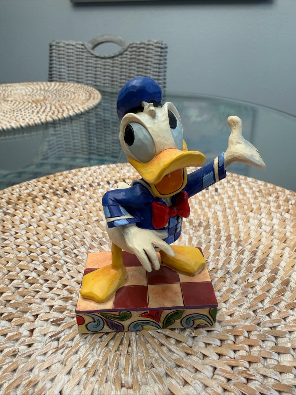 Disney Traditions Donald Duck “All Quacked Up” Enesco Figurine #4011751
